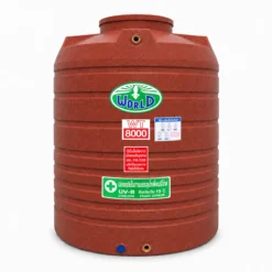 ถังเก็บน้ำ-WORLD-GN-8000WD-สีแดงลายแกรนิต-ตัวถังทึบแสงป้องกันตะไคร่