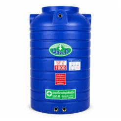 ถังเก็บน้ำ-WORLD-WT-1000WD-สีน้ำเงิน-Food-Grade-100-พร้อม-UV8