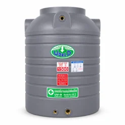 ถังเก็บน้ำ-WORLD-WT-1500WD-สีเทา-Food-Grade-100-พร้อม-UV8