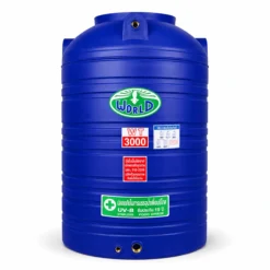 ถังเก็บน้ำ-WORLD-WT-3000WD-สีน้ำเงิน-Food-Grade-100-พร้อม-UV8