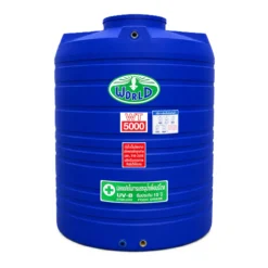 ถังเก็บน้ำ-WORLD-WT-5000WD-สีน้ำเงิน-Food-Grade-100-พร้อม-UV8