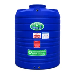 ถังเก็บน้ำ-WORLD-WT-8000WD-สีน้ำเงิน-Food-Grade-100-พร้อม-UV8