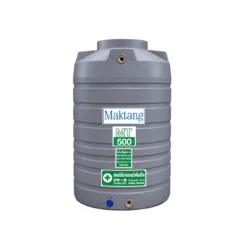 ถังเก็บน้ำบนดิน Maktang รุ่น MT500 ทรงกระบอก สีเทา