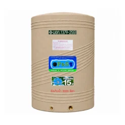 ถังเก็บน้ำลายแกรนิต P&S รุ่น PSGN3000 3000 ลิตร PE Food Grade สีแกรนิตทราย