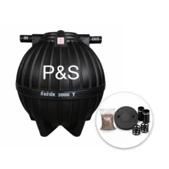ถังบำบัดน้ำเสีย-PS-3000-ลิตร-รุ่น-PSST3000B-PE-สีดำ-แบบไร้อากาศ-พร้อมของแถม