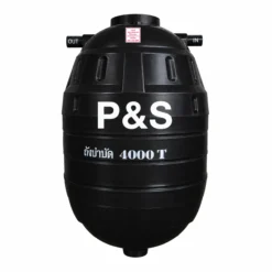 ถังบำบัดน้ำเสีย-PS-4000-ลิตร-รุ่น-PSST4000-PE-สีดำ-แบบไร้อากาศ