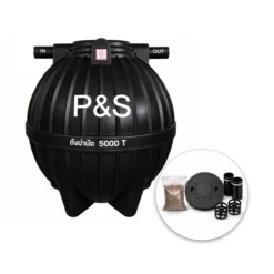 ถังบำบัดน้ำเสีย-PS-5000-ลิตร-รุ่น-PSST5000B-PE-สีดำ-แบบไร้อากาศ-พร้อมของแถม