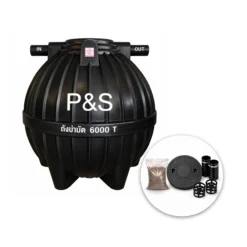ถังบำบัดน้ำเสีย-PS-6000-ลิตร-รุ่น-PSST6000B-PE-สีดำ-แบบไร้อากาศ-พร้อมของแถม