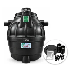 ถังบำบัดน้ำเสีย-Safe-1000-ลิตร-รุ่น-SST1000-PE-สีดำ-แบบไร้อากาศ